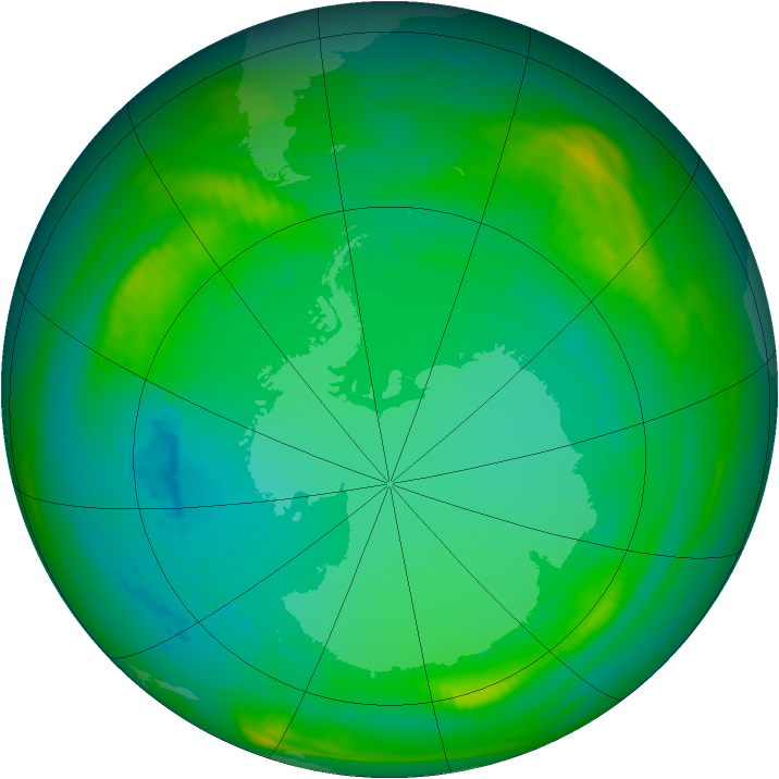 Ozone Map 1979-08-01
